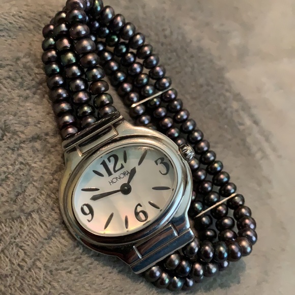 Honora Pearl Watch Bracelet - Picture 1 of 9